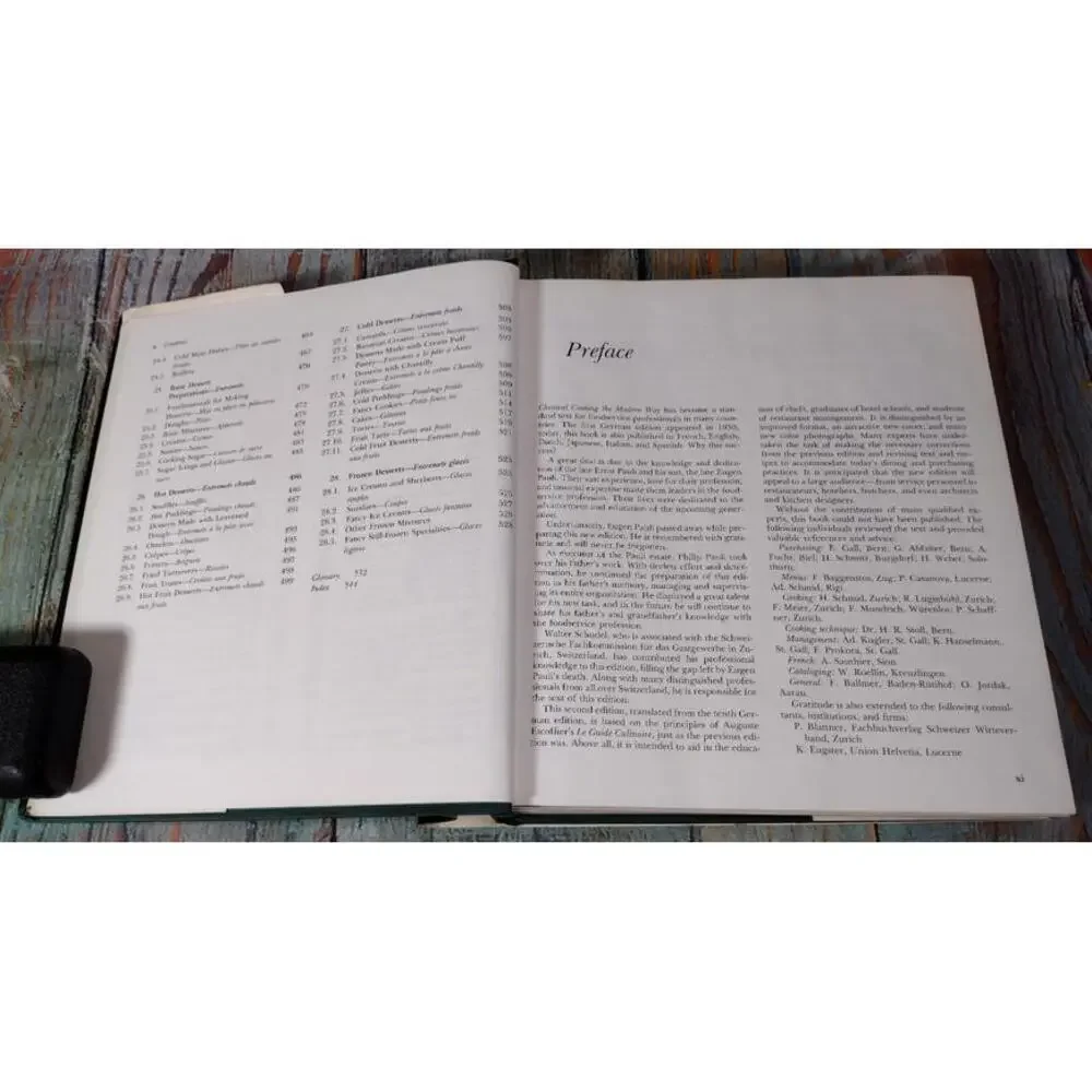 Classical Cooking The Modern Way by Eugen Pauli - Second Edition‎ Cookbook